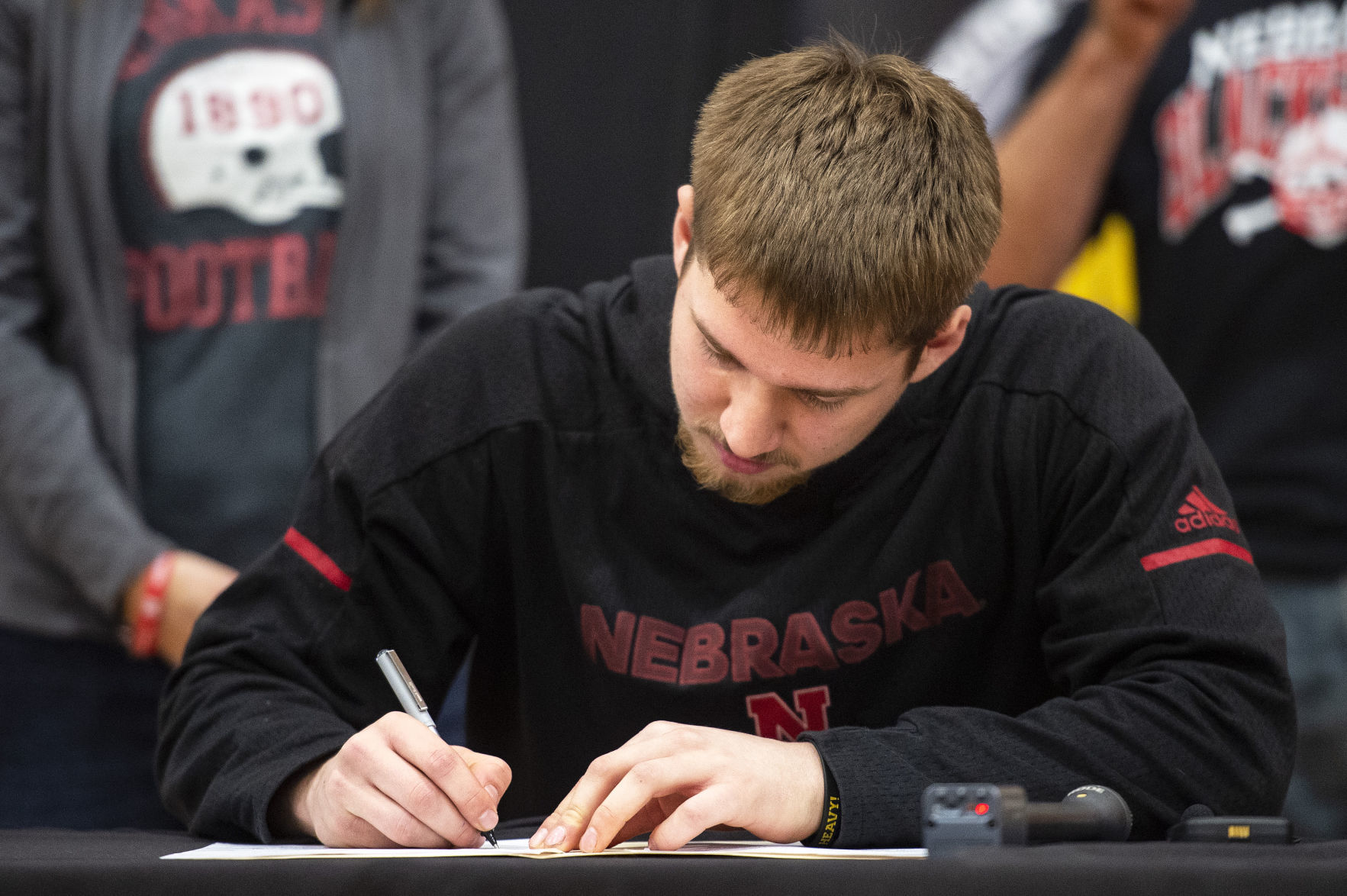 Omaha Burke signing ceremony, 12.19